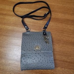 Liz Soto Vegan Leather Crossbody with Beaded Charms